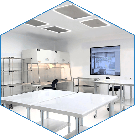 Photo of cleanroom