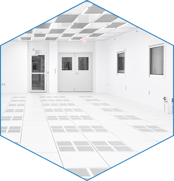 Home-Hex-3-color Photo of modular cleanroom