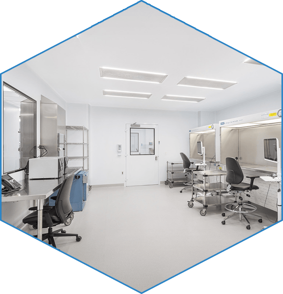 Photo of cleanroom